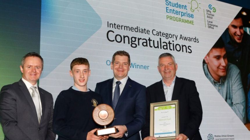 Athenry teen scoops two national awards at Student Enterprise Finals