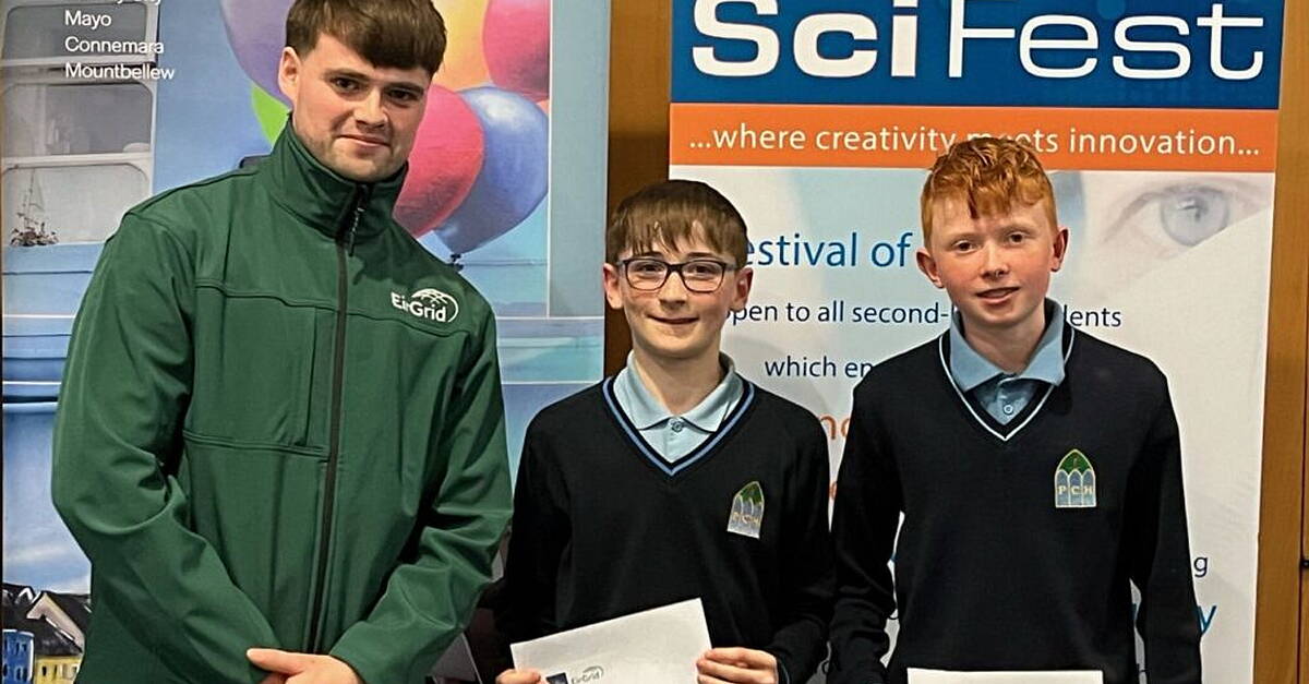 Headfore Students from Presentation College Headford celebrate Climate awards ...