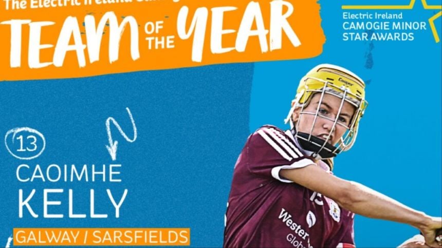 Sarsfields' Caoimhe Kelly named on Minor Camogie All-Star Team of the Year