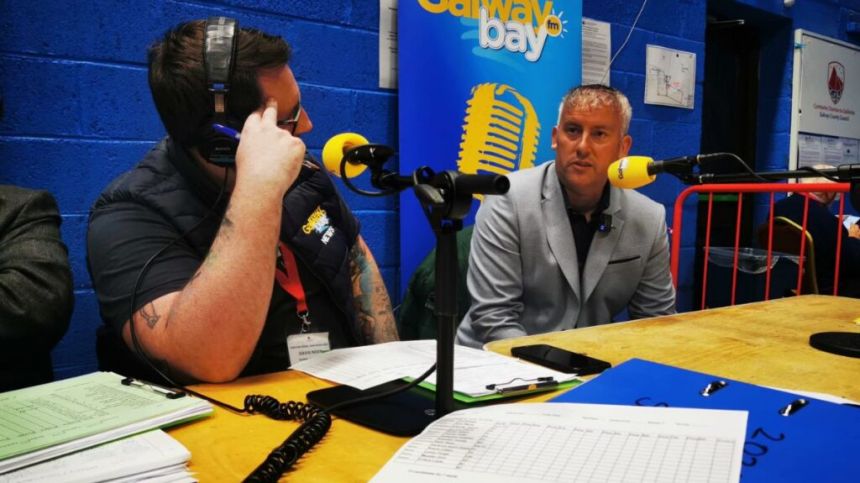 Tuam - Andrew Reddington (FG) speaks with David Nevin