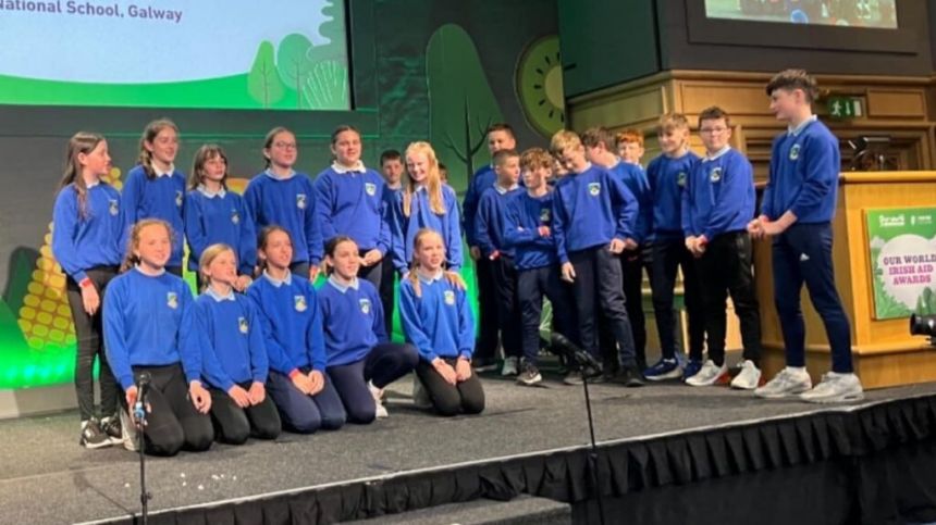 Carrabane National School wins big at Irish Aid Awards