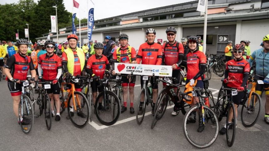 Unprecedented success for 30th anniversary Croí charity cycle with over 700 participants