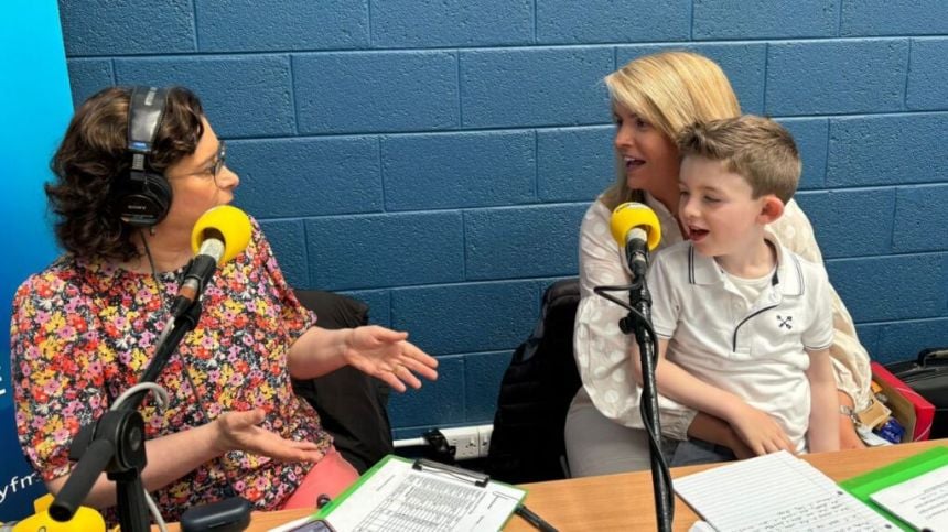 Galway City West - Clodagh Higgins (FG) speaks to Bernadette Prendergast