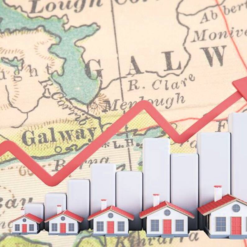 Galway house prices rising faster than national average