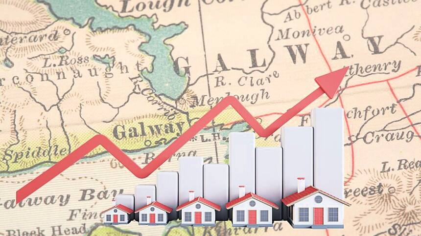 Galway house prices rising faster than national average