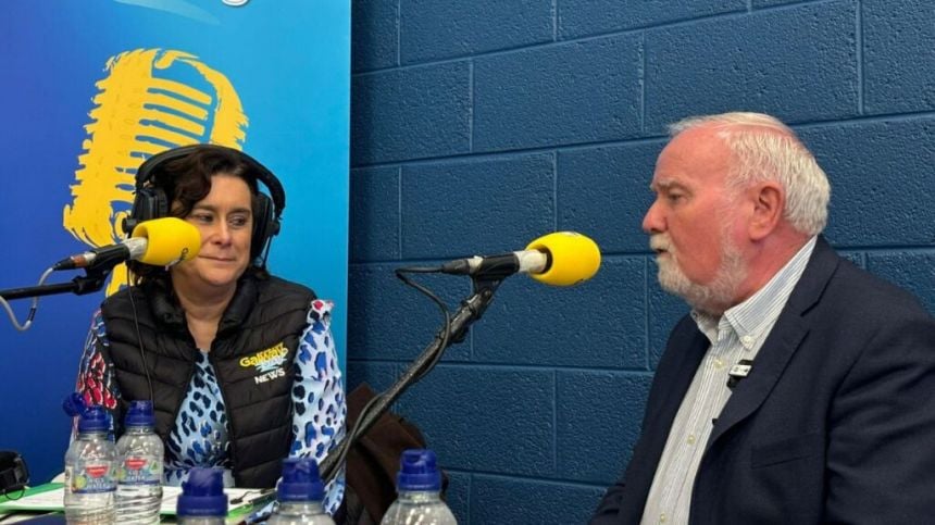 Galway City West - Donal Lyons (IND) speaks to Bernadette Prendergast