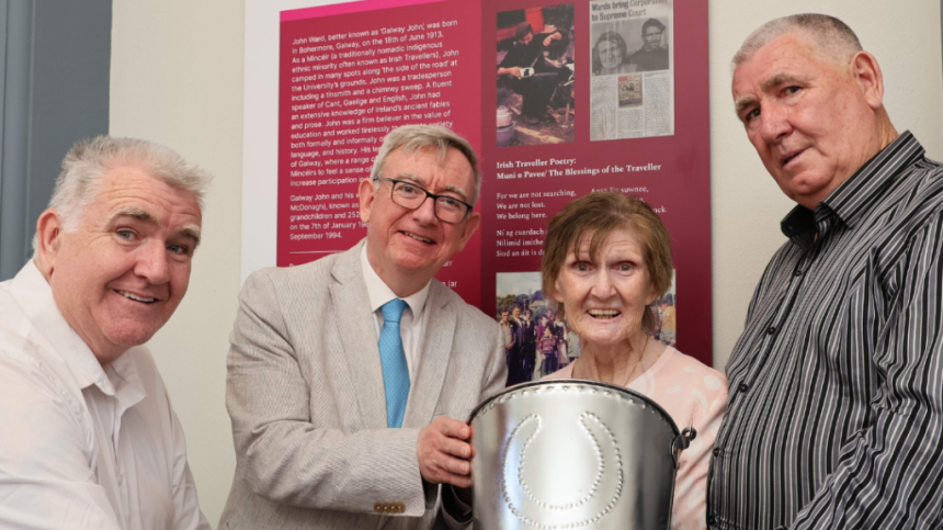 University of Galway dedicates teaching facility to Irish Traveller John Ward