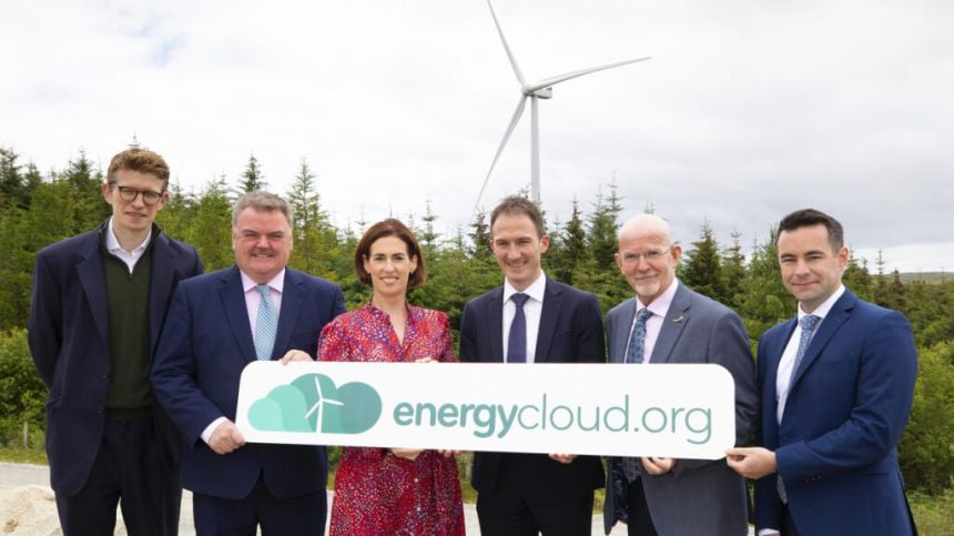 Minister of State Alan Dillon launches new EnergyCloud project in Galway