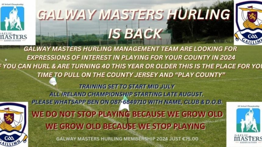 All-Ireland Masters Hurling Championship 'Over The Line' Preview with Ben Mangan