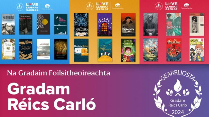 Two Spiddal based publishers shortlisted for Irish-Language Book of the Year Publishing Awards