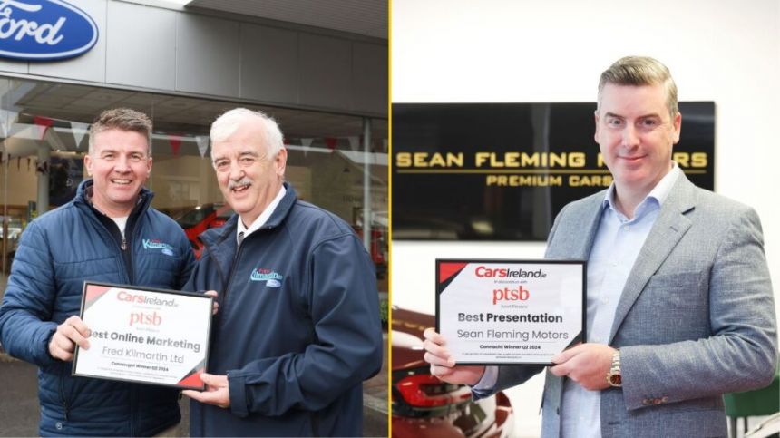 Two Galway businesses claim top honours at Dealership Awards