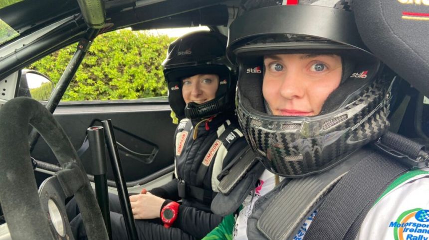 Aoife Raftery’s first Irish Tarmac Rally Championship class win