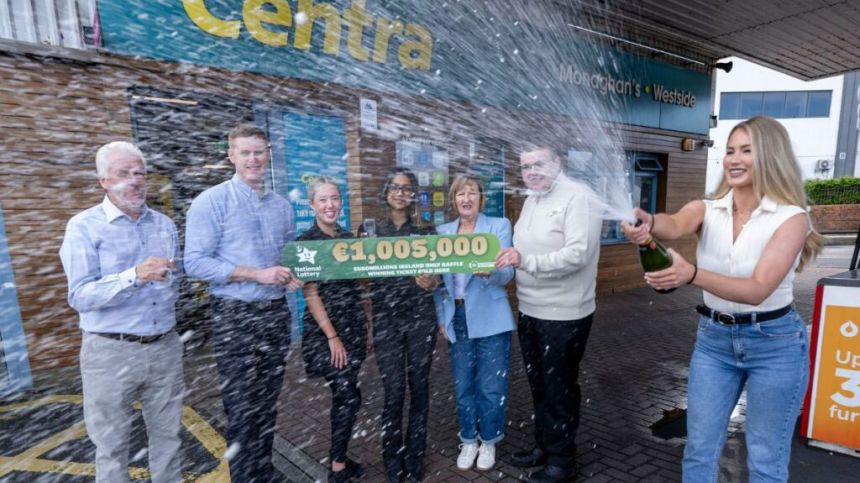 Winning €1m lotto ticket sold in Westside store