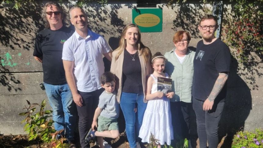 Plaque unveiled in Tuam in memory of Community Warden Christy Corcoran