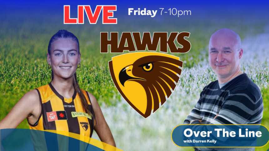 Áine McDonagh Chats to 'Over The Line' After Scoring 2 Goals for Hawthorn in Opening Round of New AFLW Season