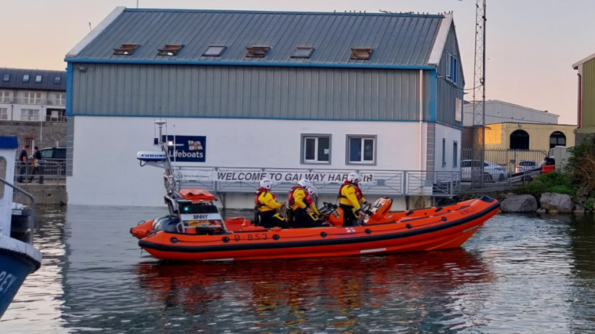 Galway RNLI involved with rescue of walker off Hare Island