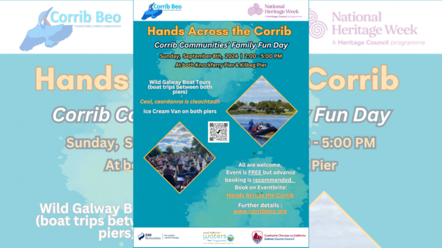 Rescheduled "Hands Across The Corrib" Event takes place this afternoon