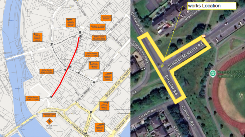 Road upgrade works to begin tomorrow on High Street and Westside