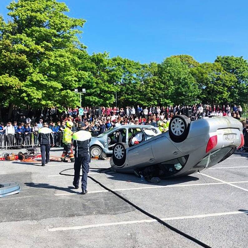 TY students describe road accident re-enactment in Salthill today as 'shocking' and an 'eye-opener