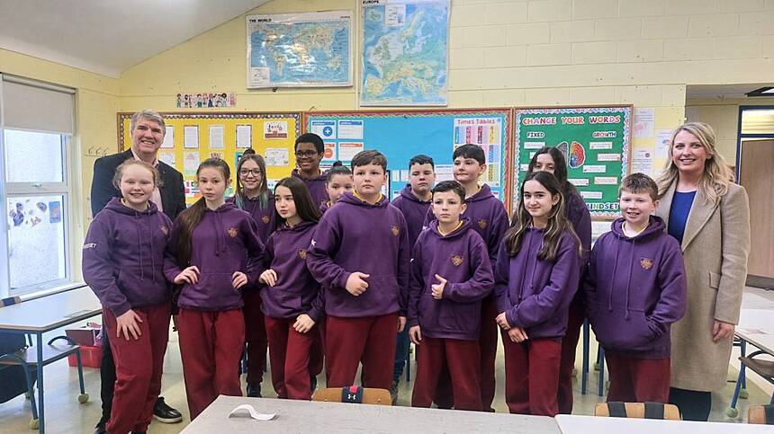 Scoil San Phroinsias one of two chosen as Ombudsman for Children Ambassador group