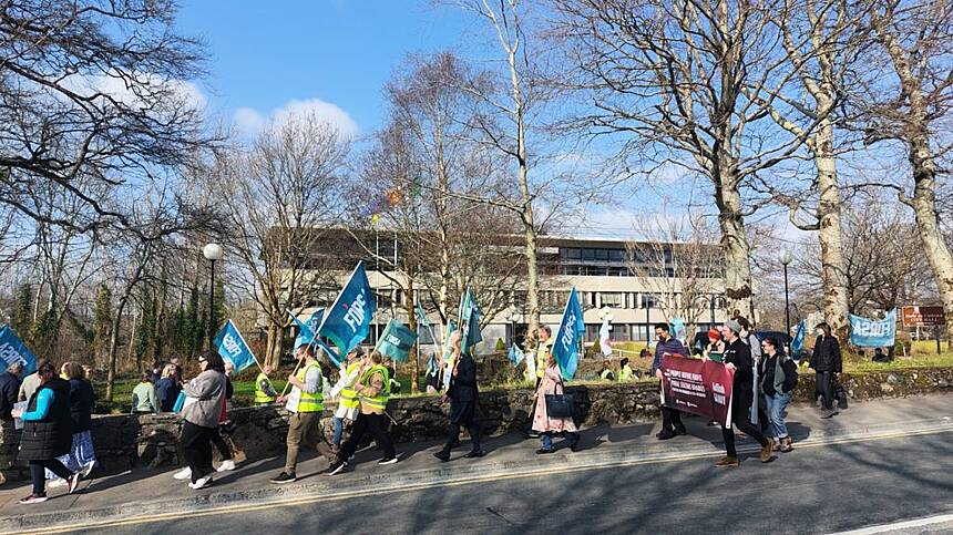 City Council staff protest over controversial move to Crown Square