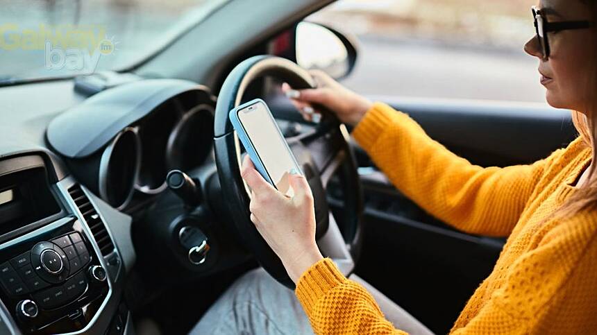 Big increase in Galway drivers caught using mobile phones