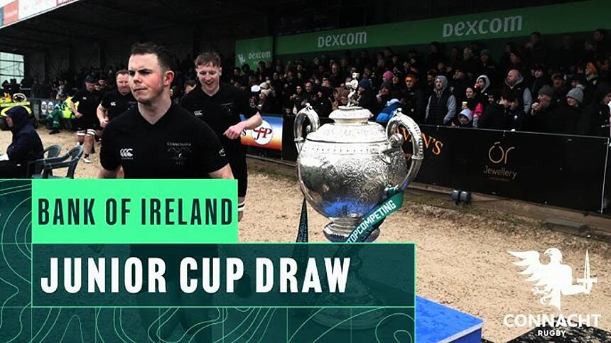 Bank of Ireland Connacht Junior Cup Draw