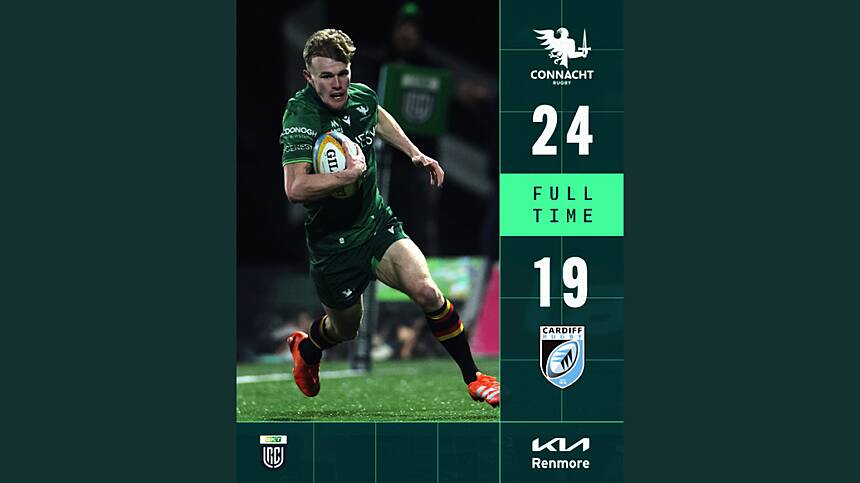 Connacht Beat Cardiff In United Rugby Championship - Commentary And Reaction