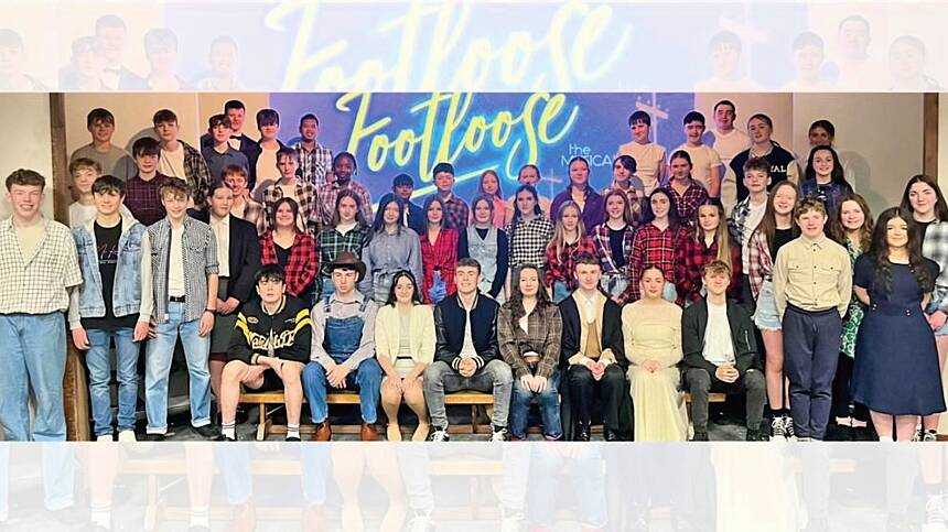 Footloose team at St. Jarlath's Tuam win 2 national awards