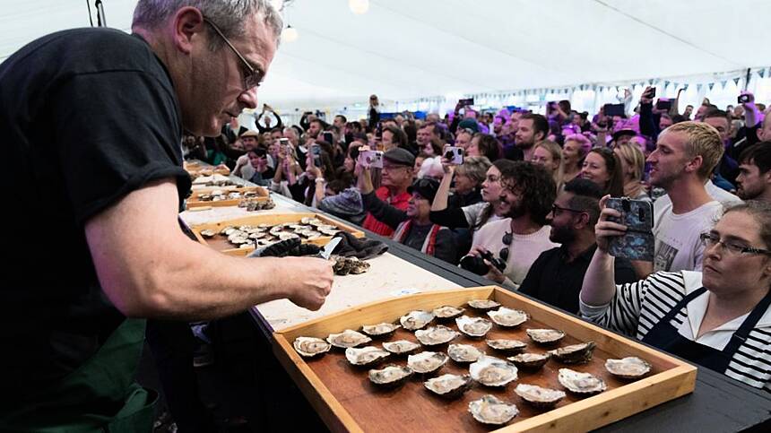 Travel site names Galway Oyster Festival 2nd best summer foodfestival in Europe