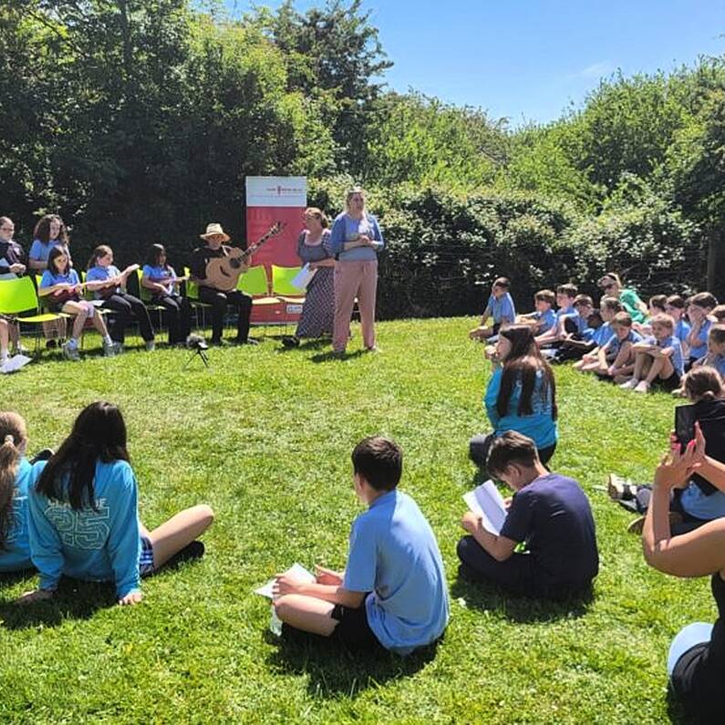 Pupils hold special outdoor concert in Castlegar for Biodiversity Week