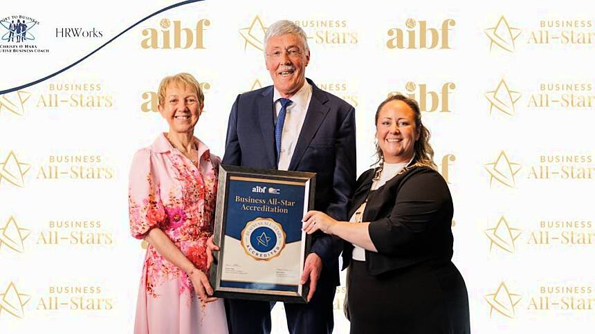 Galway based businessman achieves prestigious business award
