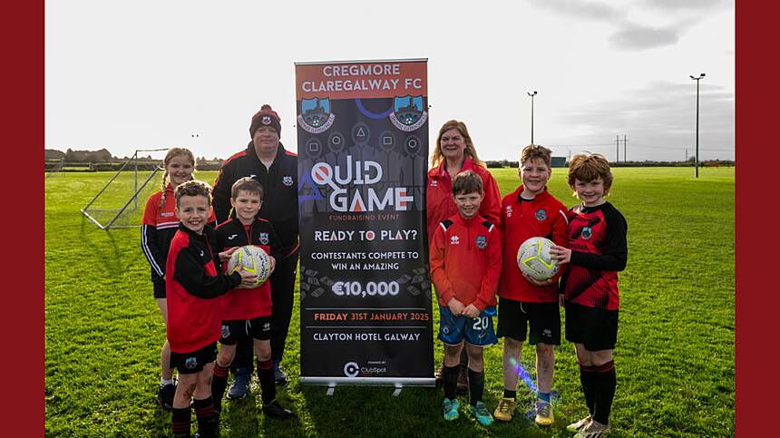 Cregmore Claregalway FC Launches Ambitious "Quid Games" Fundraiser