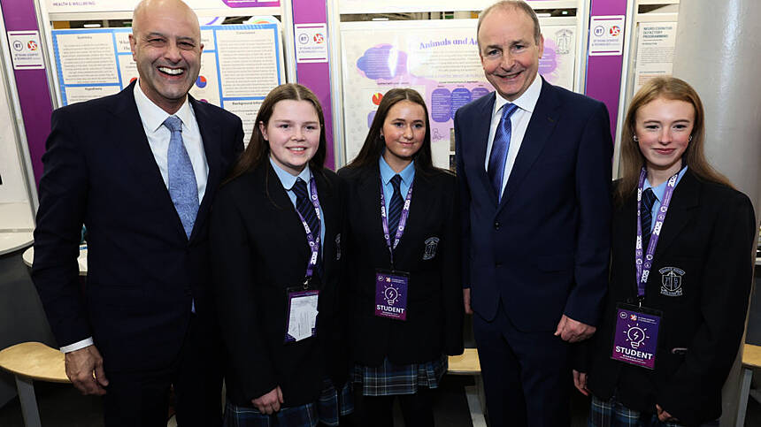 Galway Schools win eight awards at the BT Young Scientist and Technology exhibition