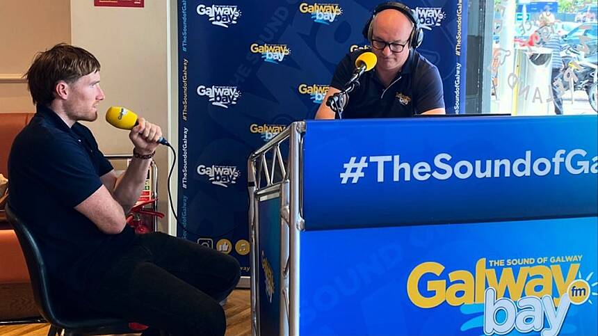 Insomnia Brand Ambassador and Galway Senior Hurling Captain Conor Whelan Chats to Galway Bay FM