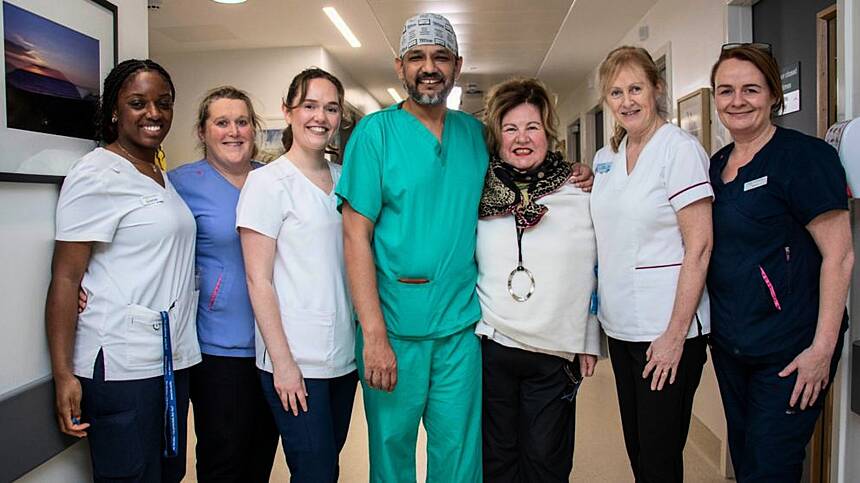 Major award for cardiac surgery team at UHG