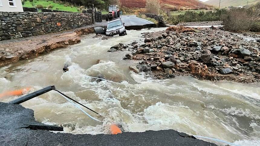 Crews still working to clear damage caused by Storm Bert