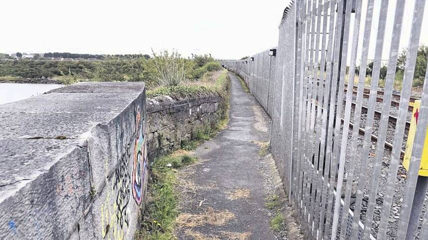 Irish Rail confirms resurfacing of pedestrian path from Renmore to Eyre Square