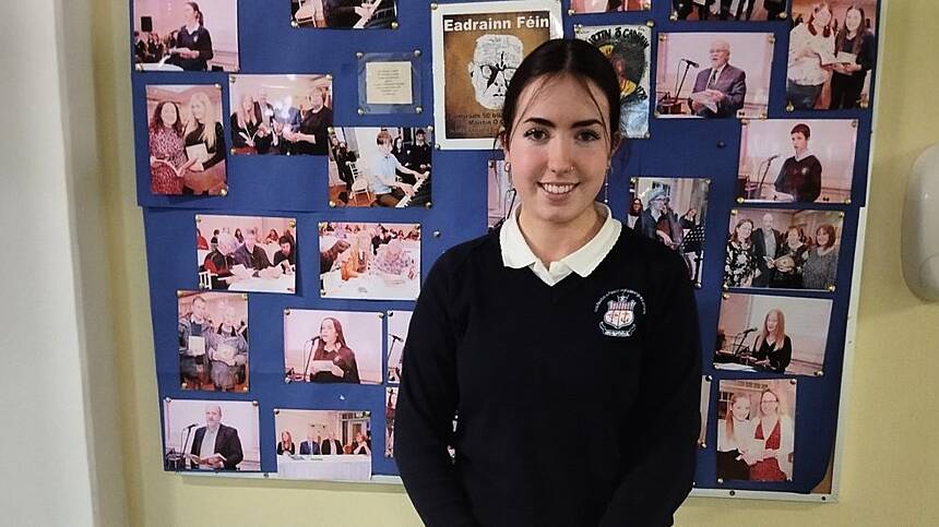 Spiddal student named Irish winner of EU translation competition