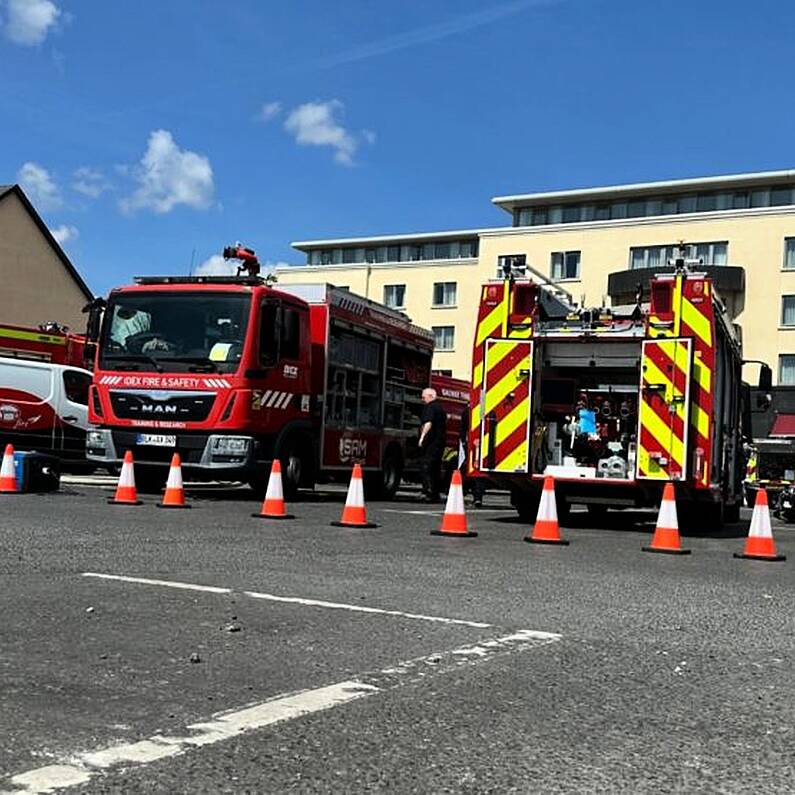 Fire fighting robots, touch screen water hoses and giant sanitiser on display at Fire Chiefs conference in Salthill