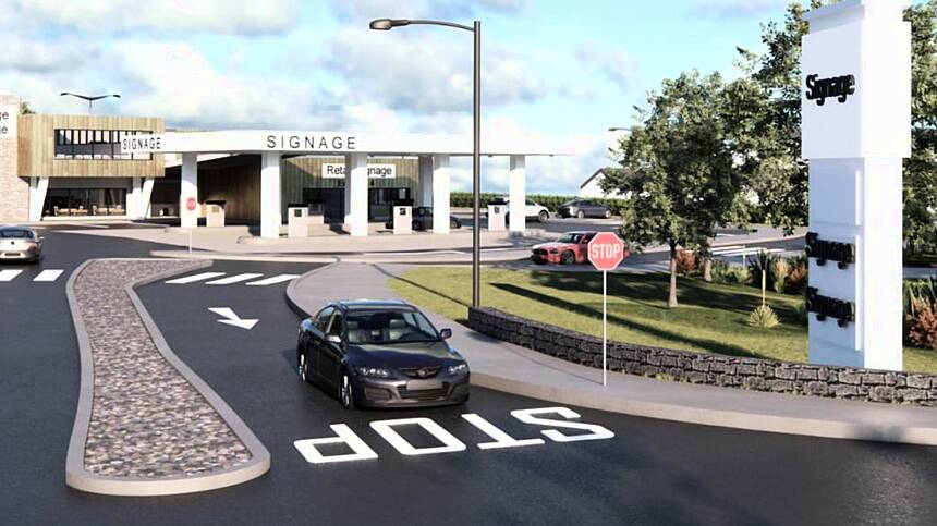 Plans lodged for major service station off N83 at Knockdoe