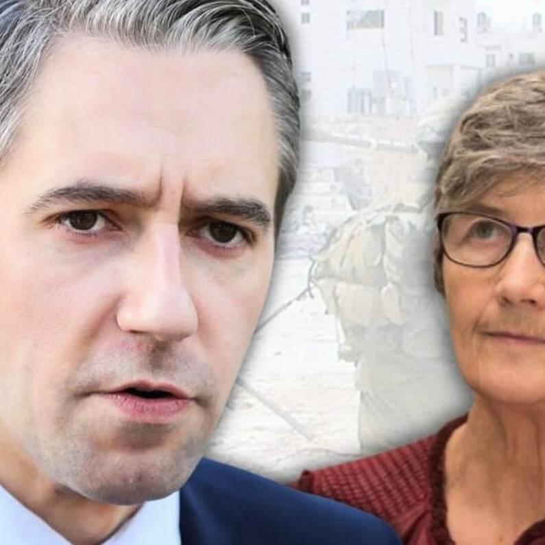 Catherine Connolly clashes with Tanaiste Simon Harris over Ireland's support for Palestine