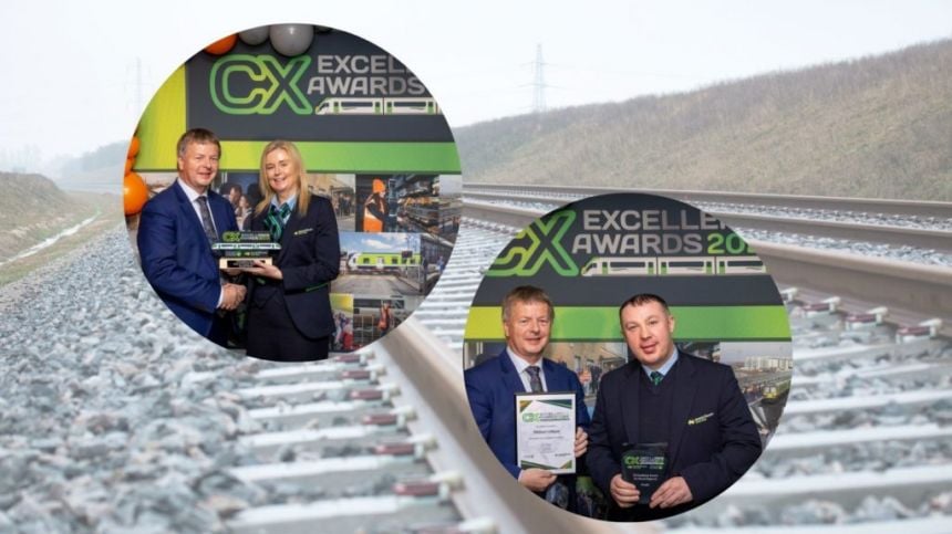 Galway rail workers recognised at Customer Experience Awards