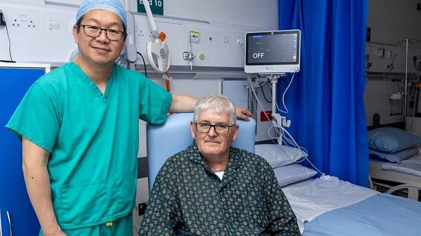 UHG first hospital in country to use new ground-breaking heart valve