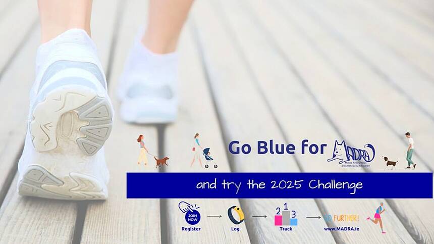 Go Blue for MADRA 100km Challenge gets underway from today