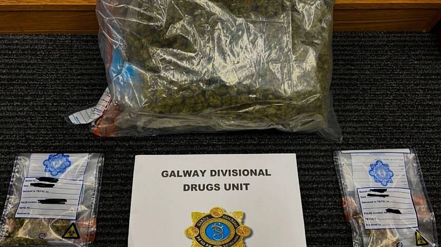 Man arrested after cannabis seized at Claregalway business