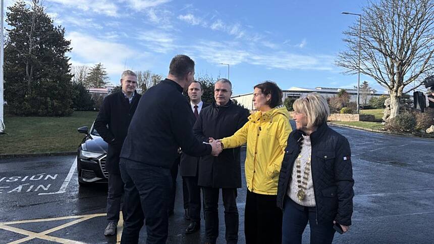 Minister Calleary visits Galway's island and rural communities to check on Storm Éowyn recovery