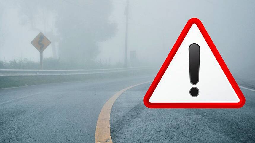 Status yellow fog warning for Galway from 4 this afternoon