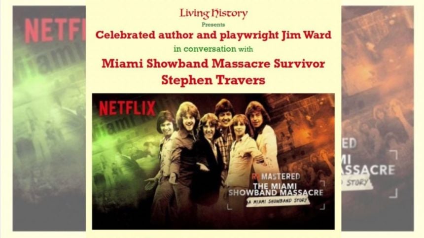 Miami Showband Massacre survivor to give a talk in Galway today