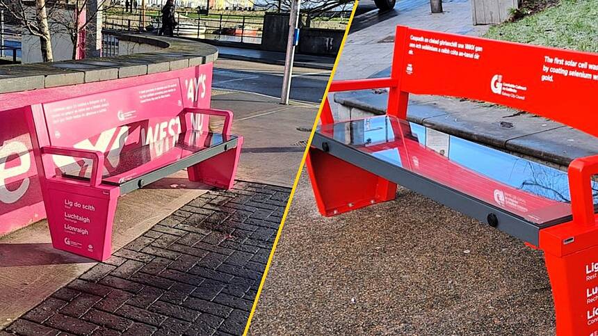 Mixed reaction to City Council's new smart solar-powered benches